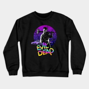 The Evil Dead - retrowave Crewneck Sweatshirt